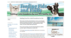 Desktop Screenshot of feedingfidoandfluffy.com